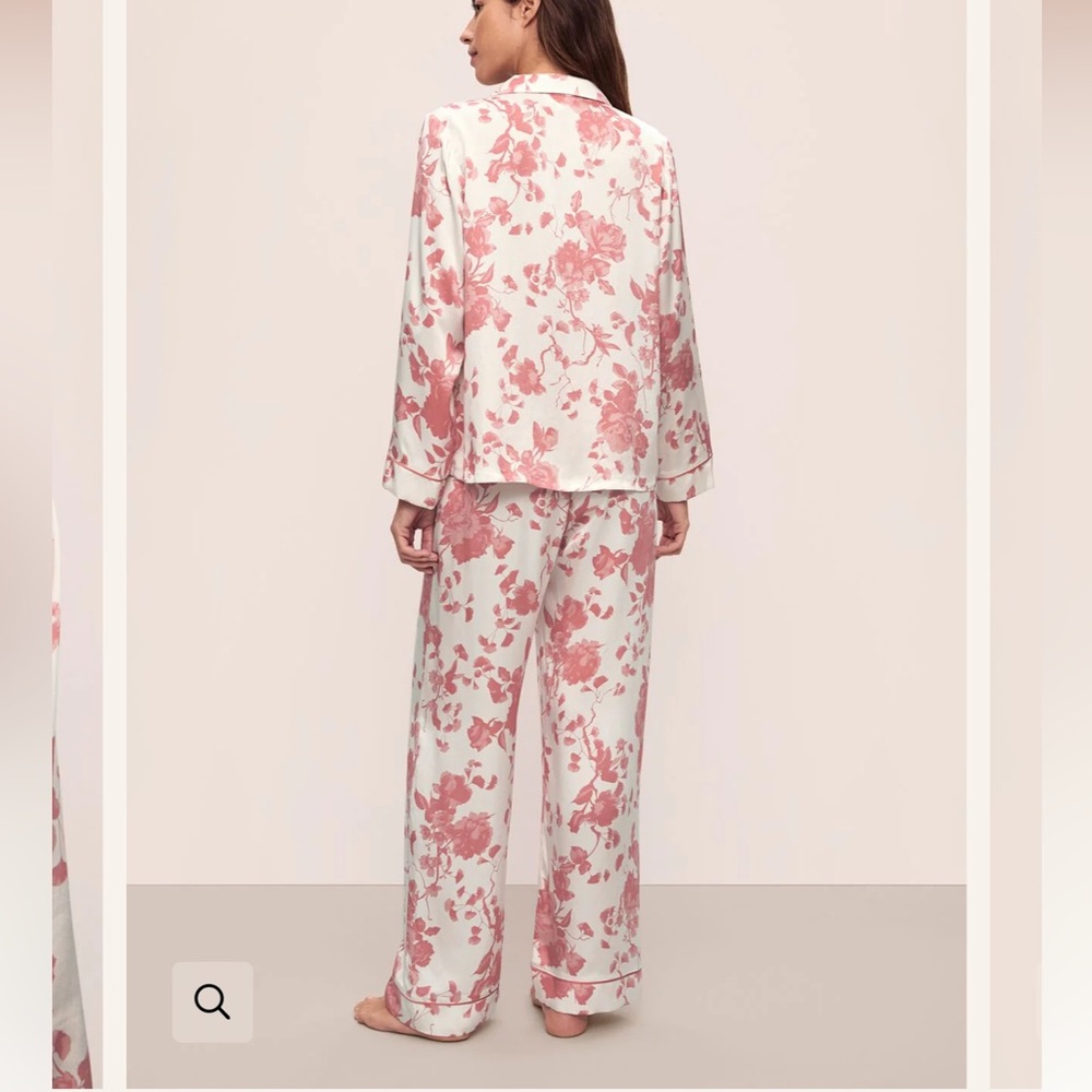 Eberjey x L’AGENCE Inez silk pajamas - Picture 3 of 3